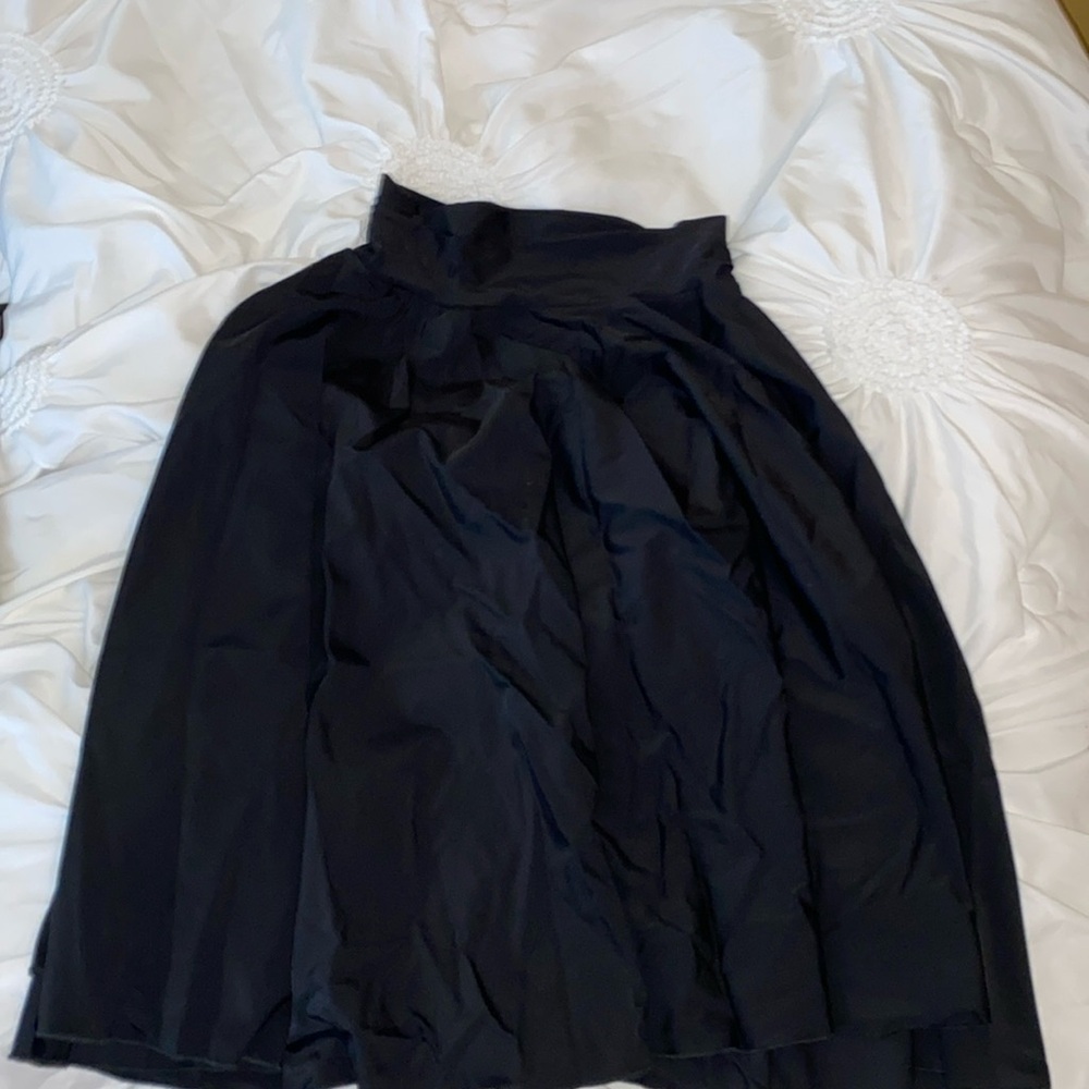 Black Midi Skirt